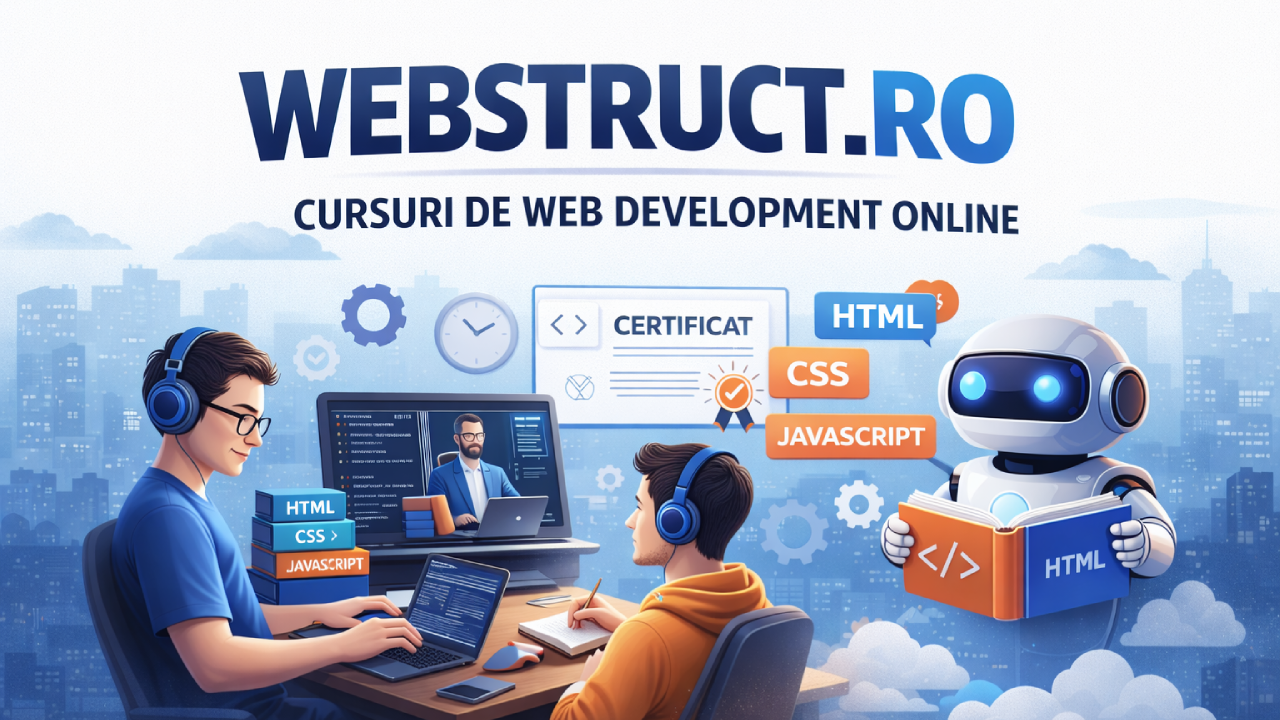 WebStruct - Cursuri de dezvoltare web & online — WebStruct